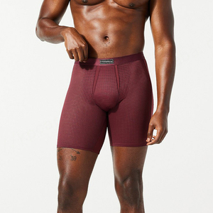 Cinturón elástico personalizado, diseño de tira reflectante a la moda, ropa interior para hombre, ropa interior deportiva fresca de verano, calzoncillos bóxer para hombre - Product Image 4