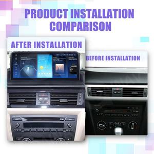 Autoradio Android 13 12,3 pouces pour BMW Série 3 E90 E91 E92 E93 2005-2012 Navigation GPS Stéréo Lecteur multimédia vidéo - Product Image 4