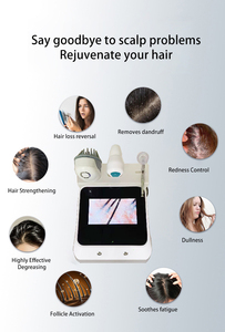 Hair <b>Massage</b> 3 in 1 Hair Scalp Analyzer motivate Hair Collagen Growth <b>Machine</b> Scalp Treatment Detect inflammation Follicle - Product Image 3