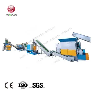 Reusable PP PE Pieces Making Device Motorized Plastic Chair Stool Recycling Machine Line