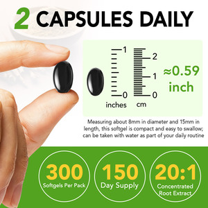 Suplementos de Complejo de Ashwagandha con Extracto de Plantas SOLOTREE, Cápsulas de Ashwagandha de Marca Privada para Apoyo Energético y Relajación - Product Image 5