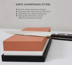 Knife Sharpening Stone 2 Side Grit <span class=keywords><strong>1000</strong></span>/<span class=keywords><strong>4000</strong></span> Best Whetstone Sharpener - Product Image 5