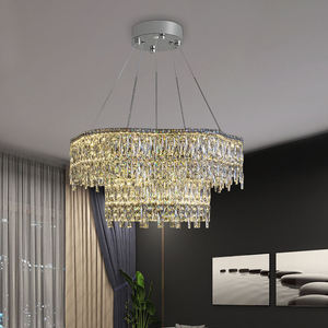 Loại mới của ánh sáng-Emitting Diode sản phẩm chiếu sáng biệt thự tối giản đèn ánh sáng-Emitting Diode pha lê hiện đại đèn chùm - Product Image 4