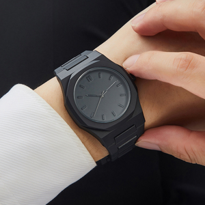 Reloj <span class=keywords><strong>de</strong></span> Moda <span class=keywords><strong>para</strong></span> <span class=keywords><strong>Hombre</strong></span> Estilo Casual Simple Esfera Grande 40mm Encanto Cuarzo Venta al por Mayor - Product Image 1