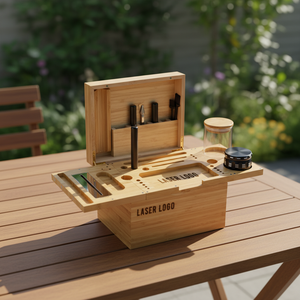 Herb Storage Container All Herbs <b>Smoking</b> Accessories Grinder Pipe Rolling Custom Handmade Stash <b>Box</b> MDF Wood Rectangle Rolling - Product Image 1