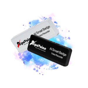 Dài Thời gian chạy Wifi huy hiệu thiết bị âm thanh cho nơi làm việc ứng dụng thông minh Wifi huy hiệu cho đáng tin cậy 12h - Product Image 1