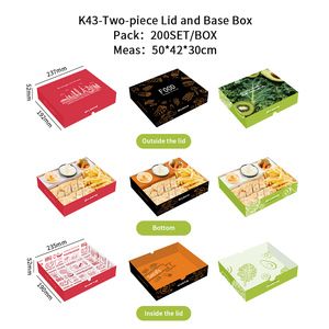 Caja de Embalaje para Alimentos Rápidos LOKYO, Resistente, Corrugada, Impresa Personalizada, para Donuts, Papas Fritas, Pasteles y Galletas - Product Image 6