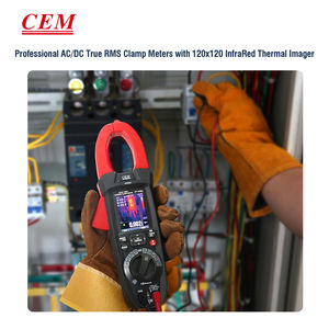 CEM True-RMS-Klemm messer misst AC/DC-Strom 1000A AC/DC-Spannung 1000V Widerstand 4KΩ mit Temperatur kapazitäts funktionen - Product Image 5