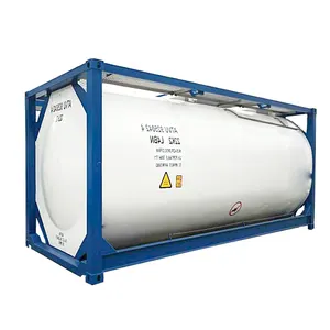 대중적인 20 발 ISO 표준 스테인리스/탄소 강철 탱크 콘테이너