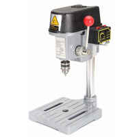 Perceuse à colonne verticale robuste de haute qualité 340W, 6 vitesses, pour le bois, mini perceuse d'établi portable
