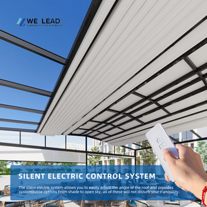 Sunroom Luxury Conservatory Garden Precio Cobertizo Aluminio Sun Room Veranda Villa Living Portable Sunrooms Solarium Casas de vidrio - Product Image 2