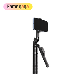 Trépied perche à selfie pliable K51 avec télécommande, support de téléphone rotatif 1850 mm pour enregistrement vidéo en voyage, ouverture instantanée à une touche - Product Image 4