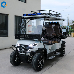 Voitures de golf électriques super premium 4 places, meilleur magasin, tourisme, batterie 48v, certifiées DOT, état neuf, compatibles avec les voitures de club - Product Image 1