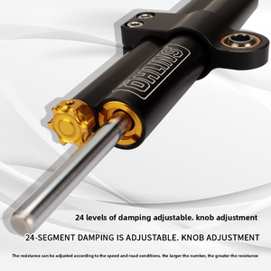Motorcycle Domestic <strong>OHLINS</strong> Titanium Ruler Steering <strong>Damper</strong> Modified Stable Handlebar Anti-Shake Head Balance Bar Universal - Product Image 5