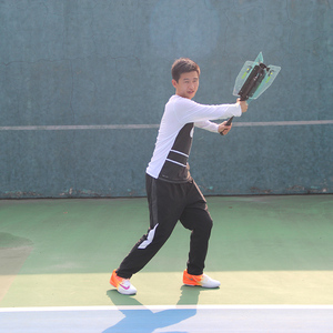 Venta directa de fábrica personalizada profesional Topspin entrenamiento <span class=keywords><strong>tenis</strong></span> Hit entrenamiento raqueta - Product Image 1