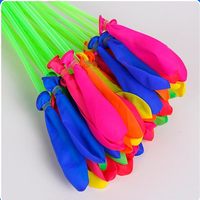 JYAO 111 pièces de ballons d'eau à remplissage rapide pour ballon jouet drôle d'été en plein air