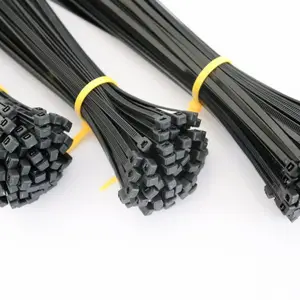 Rohs CE Самоблокирующаяся нейлоновая кабельная стяжка 2,5 * 200 3 * 200 Пластиковая стяжка PA66 на молнии
