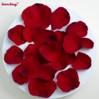 Großhandel für Natürliche Echte Rosenblätter, Langlebige Ewige Rosenblätter, Farbenfrohe Rote Rosenblätter für Party- und Festdekoration
