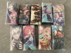 <span class=keywords><strong>27</strong></span> Styles Long Portefeuille Femmes Hommes Enfants SHEN Xiao Ganyu Klee Keqing Hutao Zhongli Wanderer Venti Portefeuilles Anime PU Bourse - Product Image 2