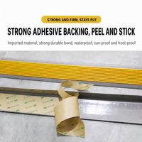 Protection d'angle en PVC antidérapant en forme de L pour escalier, bande de seuil moulée, garniture de bord de marche antidérapante