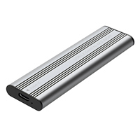 Ukuran Mini M.2 Tipe c Usb3.2 SSD Enclosure untuk Ngff Sata Solid State Drive 5gbps M2 casing SSD