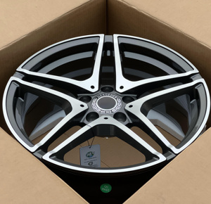 Jantes forgées en alliage d'aluminium en stock 8JX19 9JX19J 5*112 pour <span class=keywords><strong>Mercedes</strong></span>-Benz Classe E Classe C C260 E300 - Product Image 4