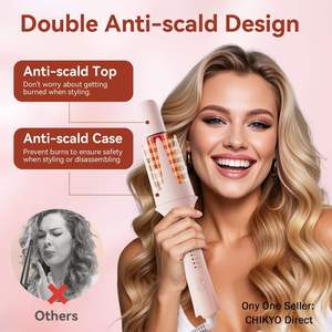 Set de Rizador de Pelo Eléctrico Automático Portátil Giratorio, Kit de Rizador de Pelo, Herramienta de Peinado Doméstica de Plástico, Nuevo - Product Image 5