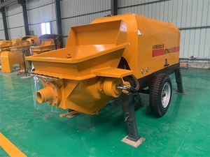 Mini-<span class=keywords><strong>pompe</strong></span> à béton hydraulique d'occasion avec moteur diesel et malaxeur intégré - Product Image 5