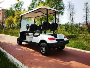 WELIFTRICH Voiturette de golf électrique 4 places 2 + 2 Buggy de golf entièrement étanche avec cadre en acier et portée de 90km en vente directe en usine - Product Image 3