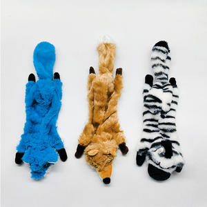 Squeak köpek çiğneme oyuncakları dayanıklı no-doldurma peluş küçük büyük ırklar için manyetik dönüşlü dünya yavru diş çıkarma için interaktif - Product Image 2