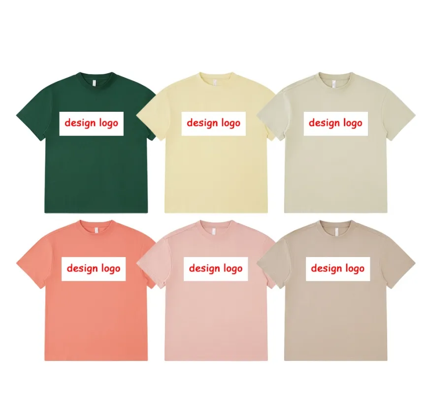 OEM-Hersteller einfarbige weiße Unisex-Baumwoll-T-Shirts individuelles Logo rundhalsausschnitt Herren-T-Shirts