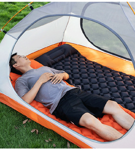 Almohadilla para dormir inflable de TPU ultraligera, colchón de camping portátil con bomba de pie, esterilla de playa impermeable para aventuras al aire libre - Product Image 2