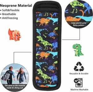 Amintiri - Porta Helados para Niños, 6 Piezas, Fundas de Neopreno Anticongelantes, Lindas Fundas para Helados, Reutilizables, Lavables, Aptas para Alimentos, para Niños y Niñas - Product Image 4