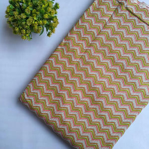 Tissu pur coton imprimé de haute qualité pour robes chemises tissu en coton peigné tissu respirant - Product Image 1