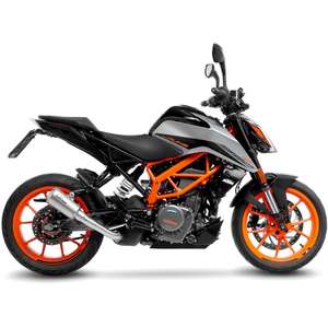 Exhaust Pipe Slip-on Carbon Tips 2'' Modified For Duke 125 250 - Foto 8