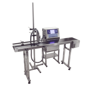 Thermo tinten strahl drucker mit kleinem Zeichen XP600-und DX5-Druckkopf 600dpi Auflösung zum Drucken des QR-Code-Verfalls datums Flex-Material - Product Image 6