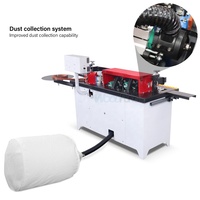 Machine de chantournage automatique mini avec fonctions de collage et de découpe pour PVC
