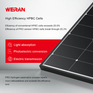 WERAN 1000 <strong>Watt</strong> Solar Panels 500 <strong>Watt</strong> 700 <strong>Watt</strong> 600W 100W Half Cell Type - Product Image 3