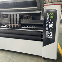 Mesin pemotong kertas komputer otomatis CNC 2750, mesin pencetak kertas pisau tipis bahan karton bergelombang