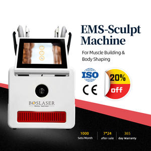 プロ用ボディスカルプトポータブル電気刺激スリミングマシン2ハンドル筋肉EMS輪郭減量用 - Product Image 4