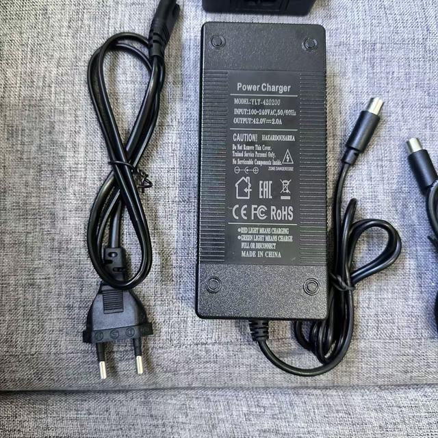 54.6V/42V/29.4V/25.5V Li-Ion Scooter Battery 2A Charger Adapter for 7Series Hoverboard  Ebike Scooter Electric