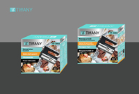 Mixer Tangan Elektrik Otomatis Yl Tiffany, Pengocok Telur Elektrik, Mixer Makanan Genggam dengan Pengait Adonan untuk Penggunaan di Rumah