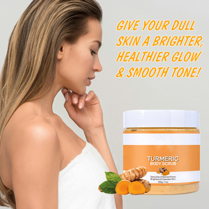 Exfoliante de cúrcuma exfolia el acné rejuvenece y limpia el cuerpo Brillo Hidratante Etiqueta privada Cuidado DE LA PIEL - Product Image 4