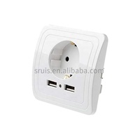 Avantage compétitif 16A Allemagne Type Prise avec double chargement USB