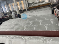 Tapis personnalisé 100% polyester tapis en relief super doux mur à mur tapis en vison tapis en relief pour salon tapis de sol Raschel