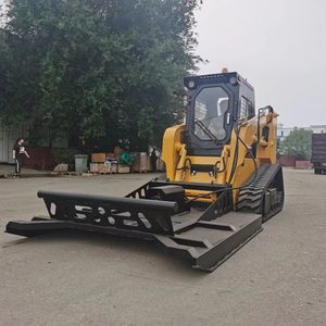 Chargeuse compacte LUYUE avec pompe hydraulique Cummins, garantie 1 an - Chenilles en caoutchouc, débroussailleuse, niveleuse <span class=keywords><strong>de</strong></span> terrain, broyeur <span class=keywords><strong>de</strong></span> souches - Product Image 2