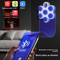 Machine de boxe musicale intelligente pour usage domestique, cible murale pour adultes, équipement d'entraînement électronique Sanda d'intérieur pour la réaction au coup de poing