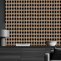 Panneaux muraux 3D décoratifs de studio professionnel, panneau mural acoustique HDF insonorisant pour la décoration murale de la maison