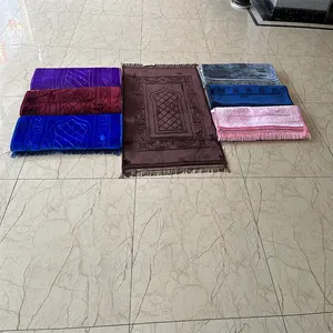 Tapis de prière musulman tapis de prière islamique-très épais tapis de prière Sajadah pour hommes femmes