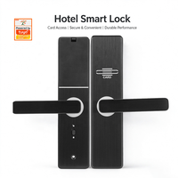 Système de serrure électronique intelligent pour hôtels, bureaux, appartements, chambres, logiciel de gestion basé sur le cloud, acier/laiton/aluminium, SDK